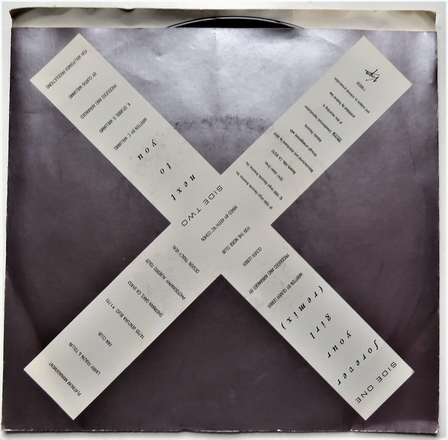 Paula Abdul - "Forever Your Girl" - 1989 - Vinyl