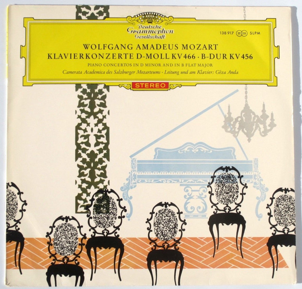 Mozart: Klavierkonzerte D-Moll KV 466 / B-Dur KV 456 ~ Piano Concertos in D Minor and B Flat Major - Vinyl