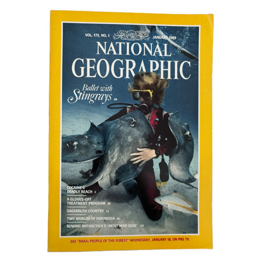 National Geographic January 1989