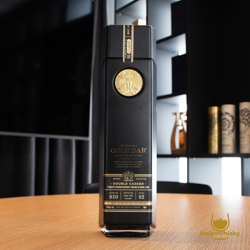 Gold Bar Black Double Cask Bourbon 70cl