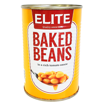 Elite Baked Beans Can 435g