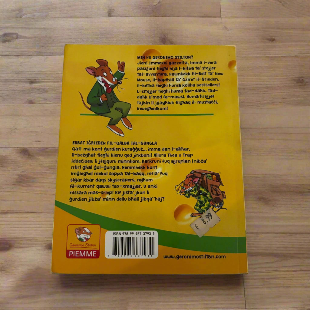 Geronimo Stilton : Erbat Igrieden Fil-Qalba Tal-Gungla