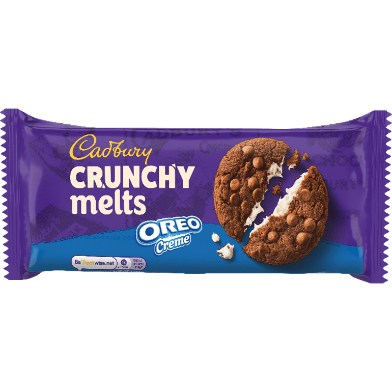 Cadbury Crunchy Melts Chocolate, 2x156g