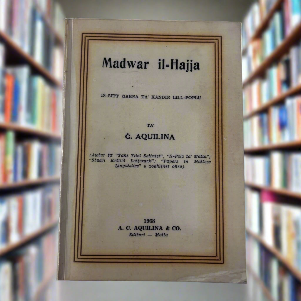 Madwar Il-Hajja Is-Sitt Gabra Ta` Xandir Lill-Poplu
