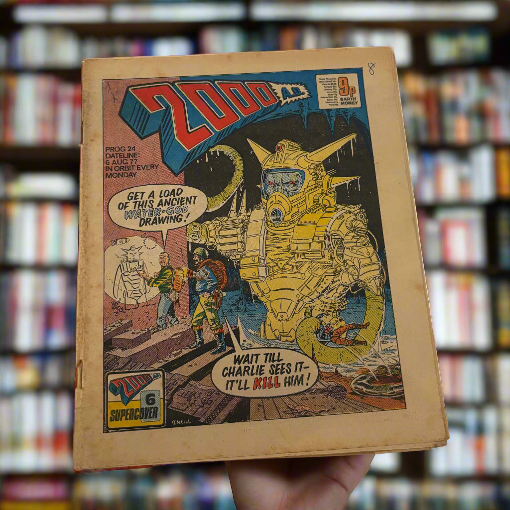 2000AD Prog 24 6 Aug 1977 2000 AD coic Issue 24 Judge Dredd