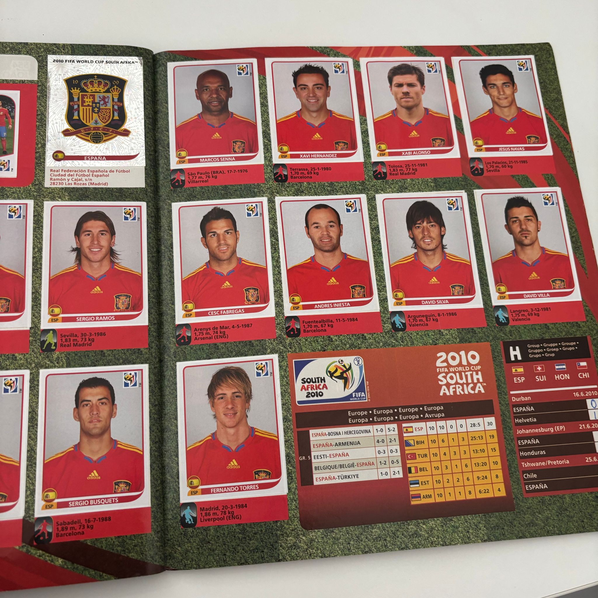 Official Sticker Album Fifa World Cup 2010
