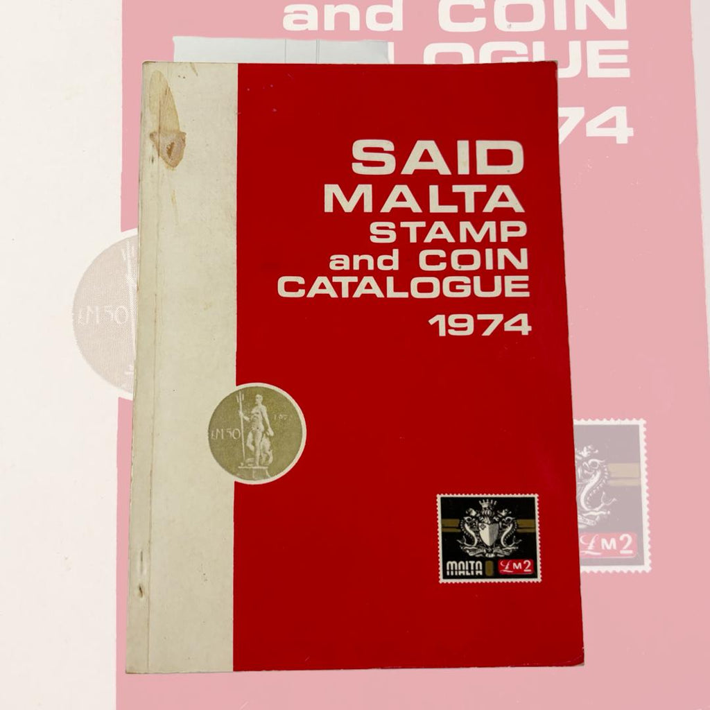 Said Malta Stamp And Coin Catalogue 1974