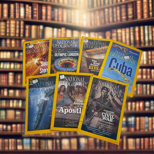 National Geographic Set of 7 Magazines