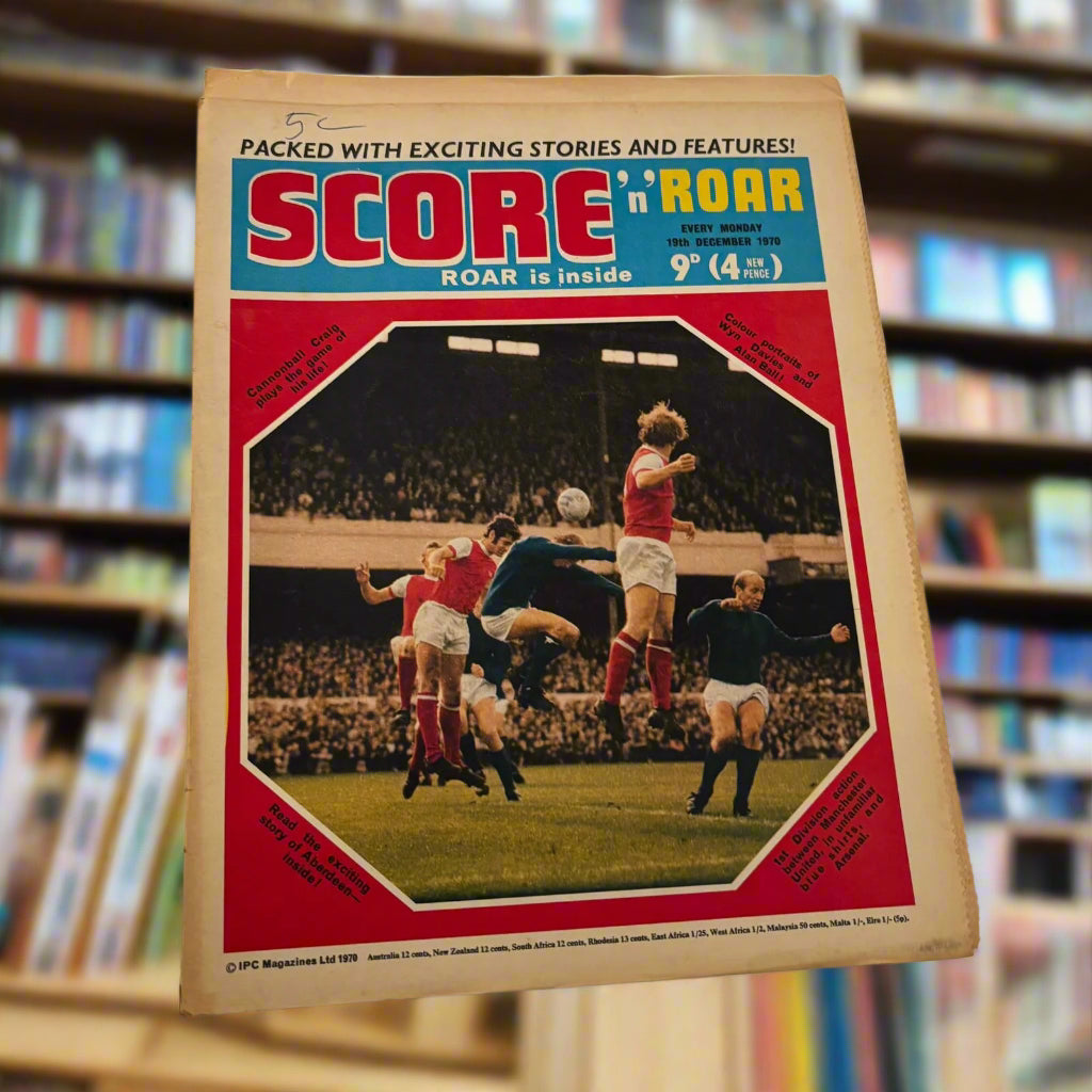 Score N Roar Comic - 19th December 1970