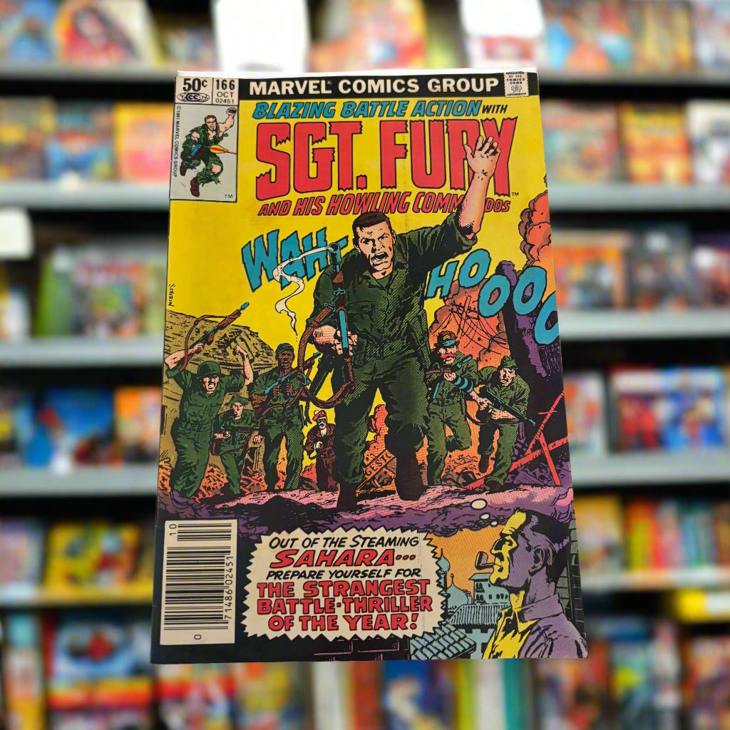 SGT. FURY AND HIS HOWLING COMMANDOS #166 (1963)MARVEL