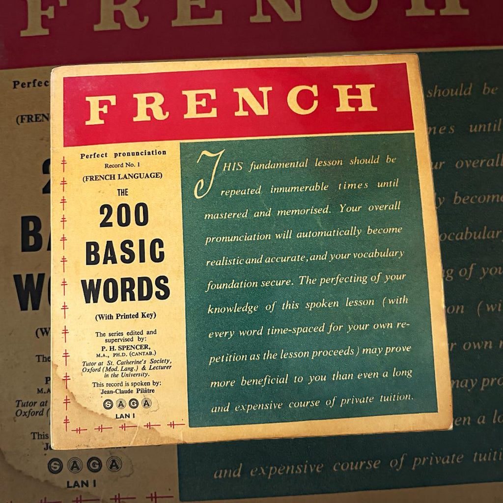 French 200 Basic Words - Vinyl (Single)