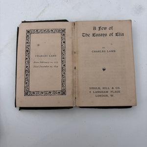 A Few Of The Essays Of Elia