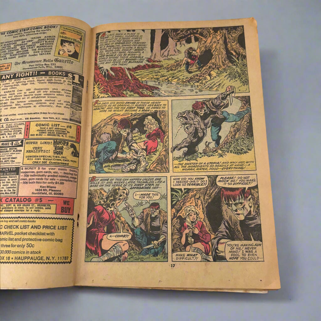 The Monster Frankenstein Marvel Comics Group 5 Sept