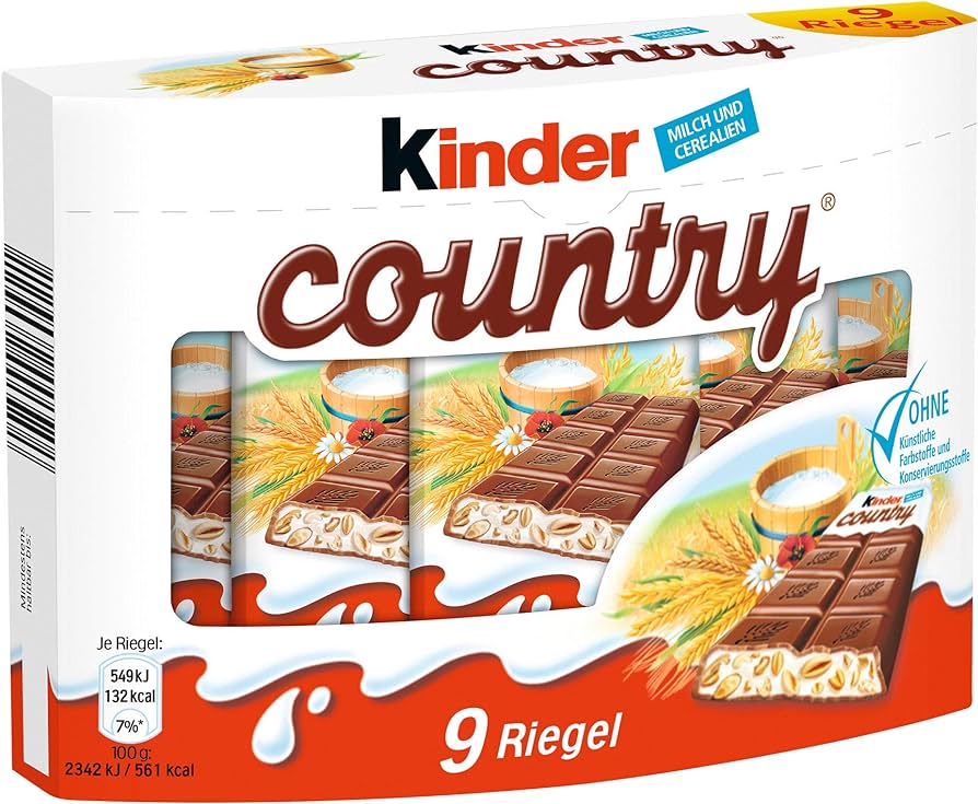 Kinder Country Multipack x9