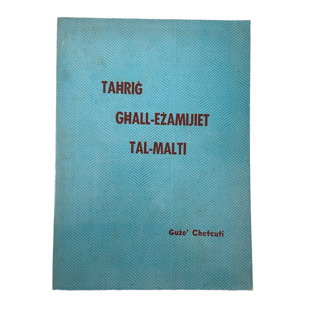 Tahrig Ghall-Ezamijiet Tal-Malti