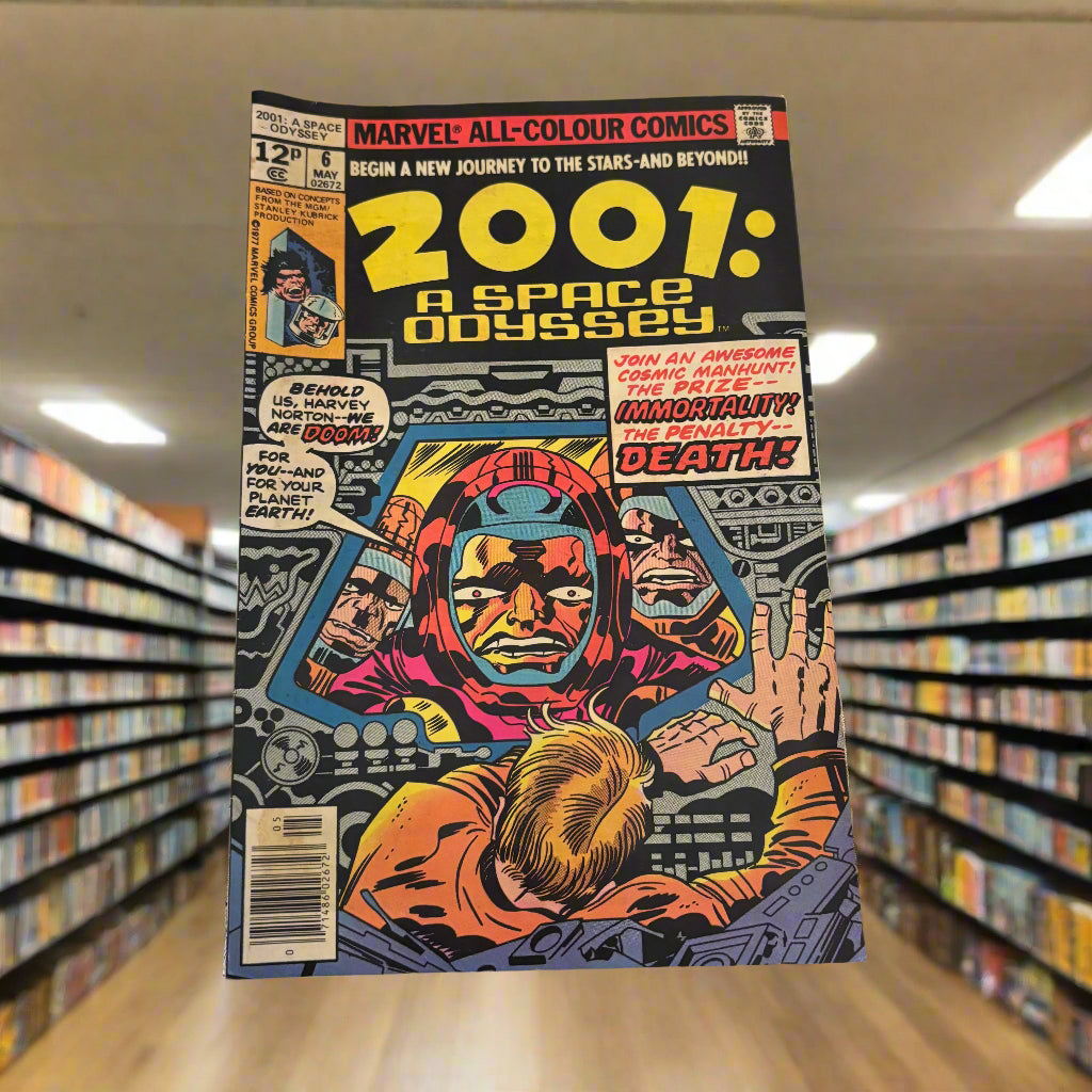 2001 ,A Space Odyssey #6 (Marvel Comics May 1977)