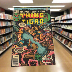 THE THING AND TIGRA #19, marvel comics 1976