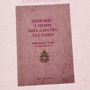 Immoru `L Hemm Mill-Ghatba Tat-Tama