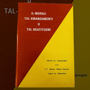 Il-Morali Tal-Kmandamenti U Tal-Beatitudni