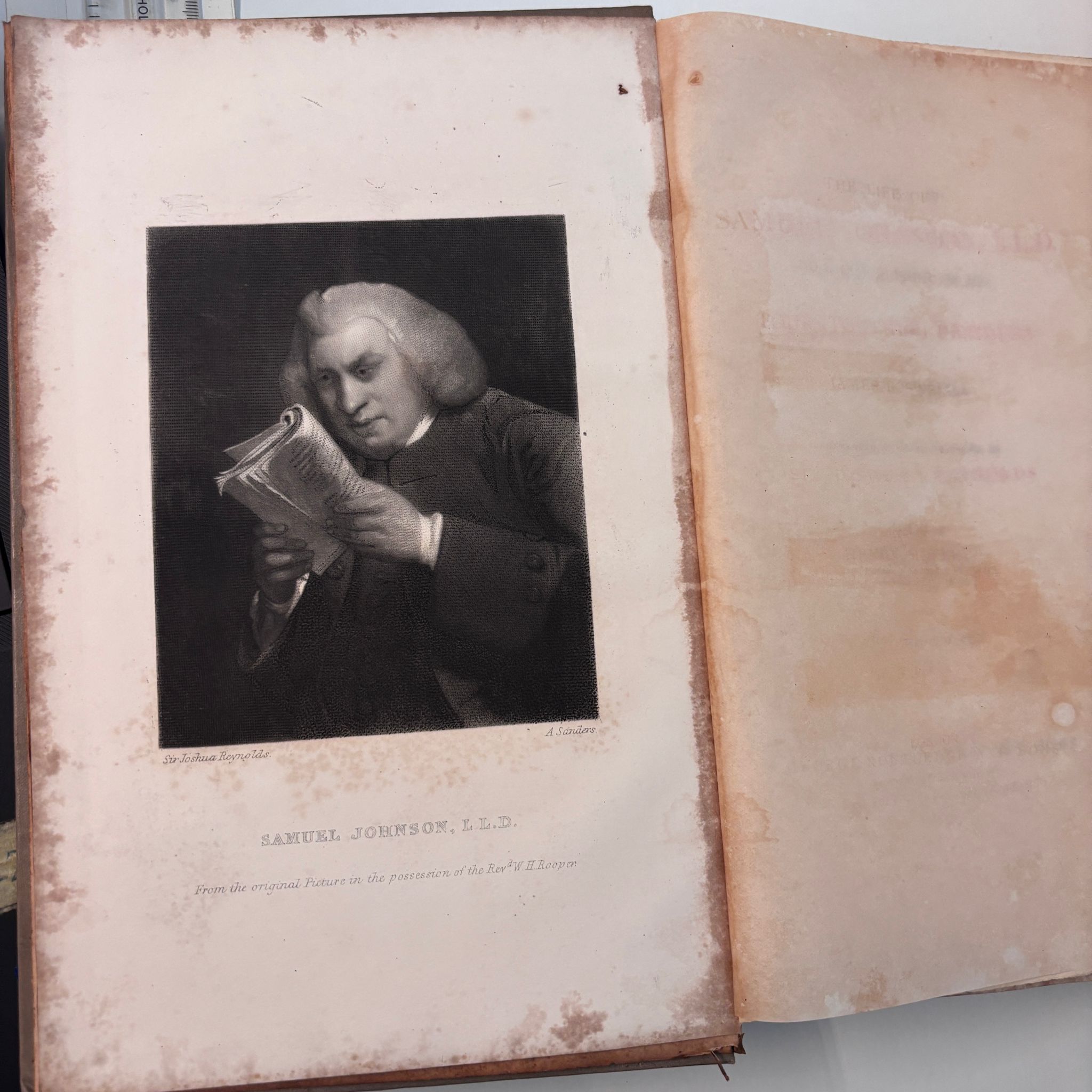 The Life Of Samuel Johnson, LTD Vol.V