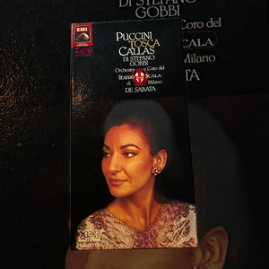 Puccini Tosca Callas Di Stefano Gobbi - 2 Cassettes