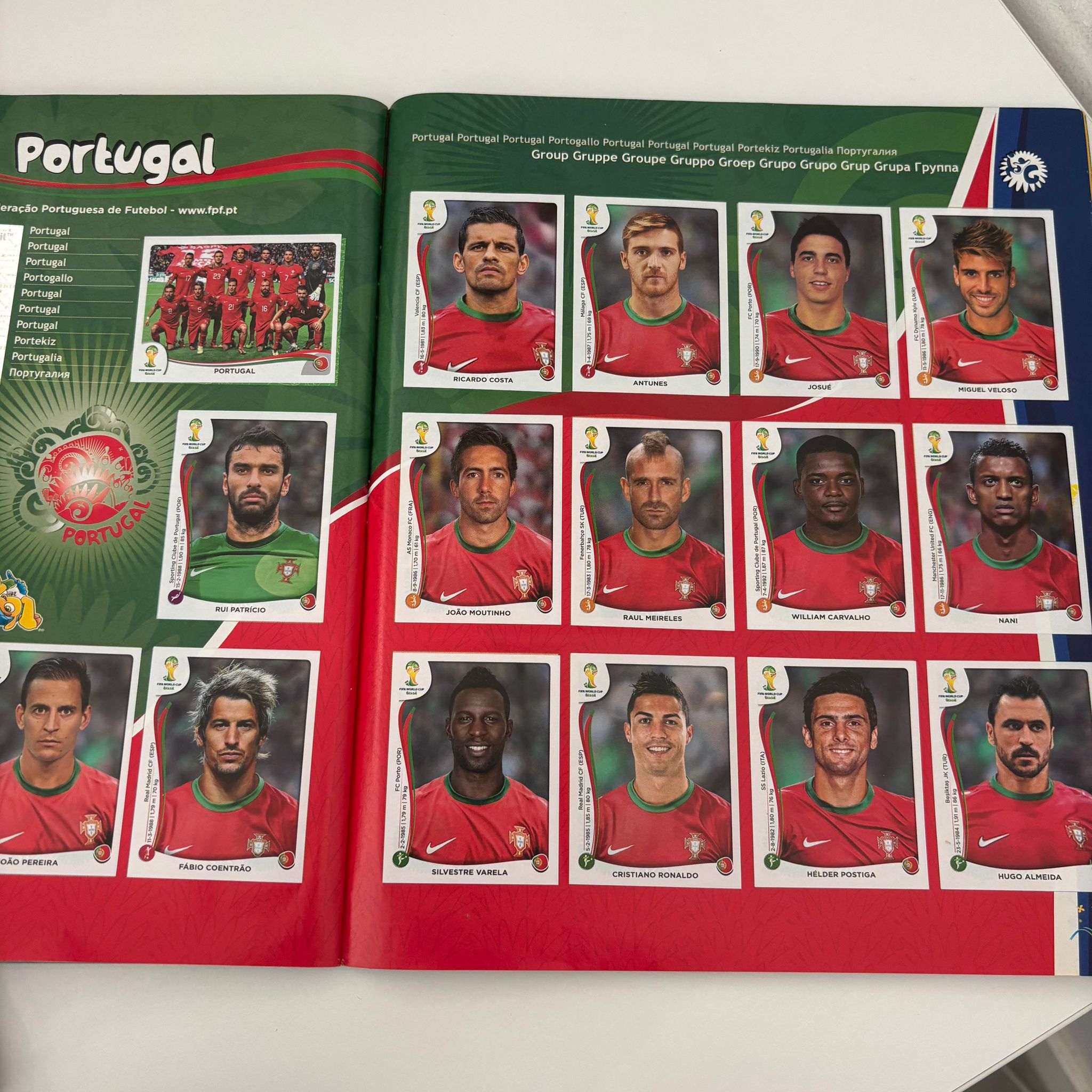 Official Licensed Sticker Album Fifa World Cup Brazil 2014