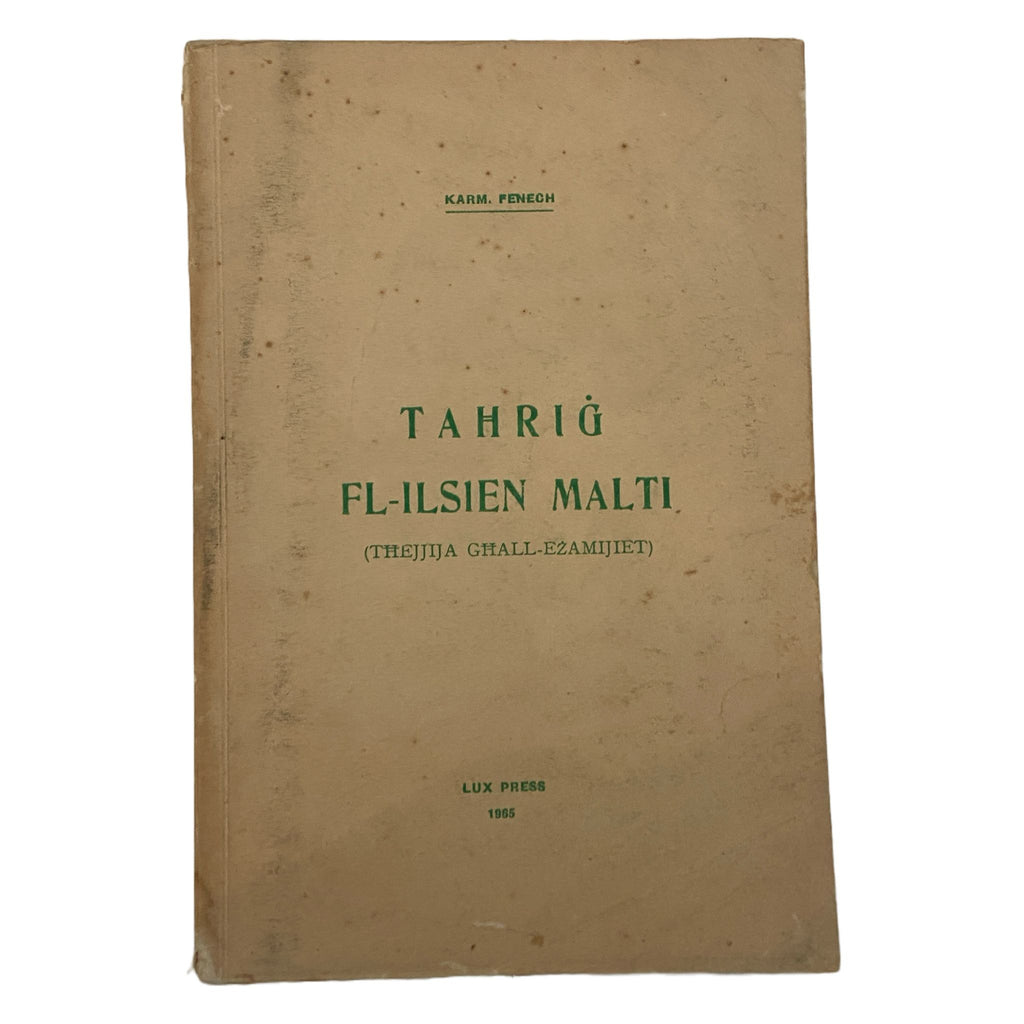 Tahrig Fl-Ilsien Malti