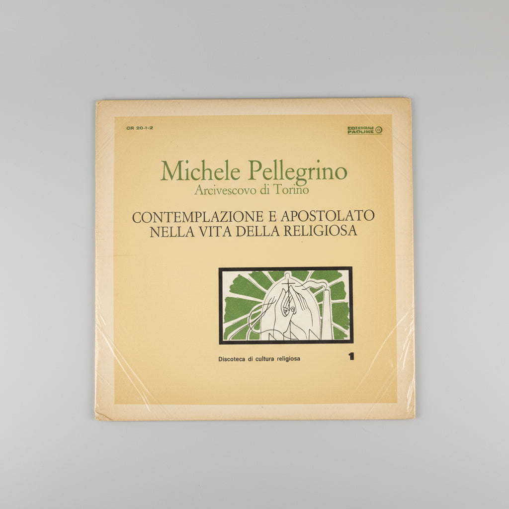 DOUBLE LP MICHELE PILGRINO ARCHBISHOP OF TORINO RELIGIOUS CULTURE EX/EX+ - Vinyl