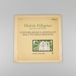DOUBLE LP MICHELE PILGRINO ARCHBISHOP OF TORINO RELIGIOUS CULTURE EX/EX+ - Vinyl
