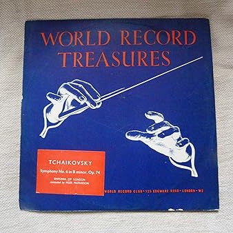 World Record Treasures: Tchaikovsky Symphony No. 6 in B Minor, Op 74 - Vinyl