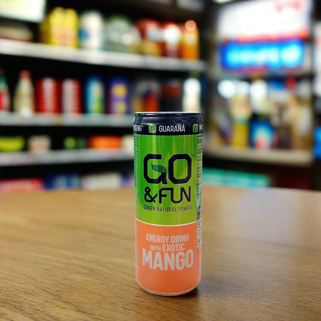 Go & Fun Energy Drink  Mango 250ml