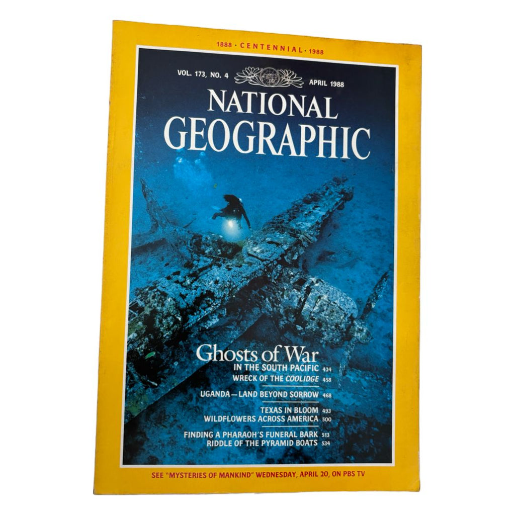 National Geographic April 1988