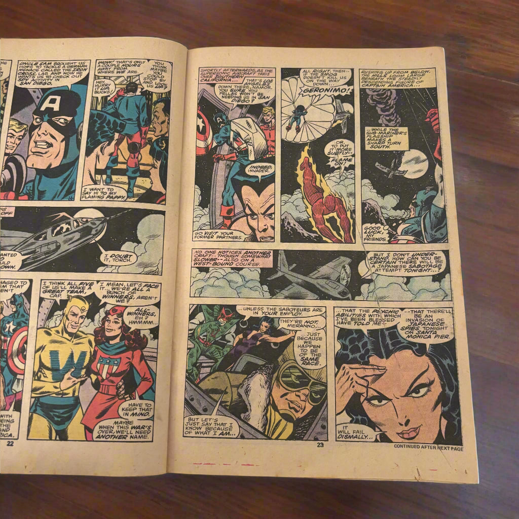 The Invaders #38 (Mar 1979, Marvel Comics)