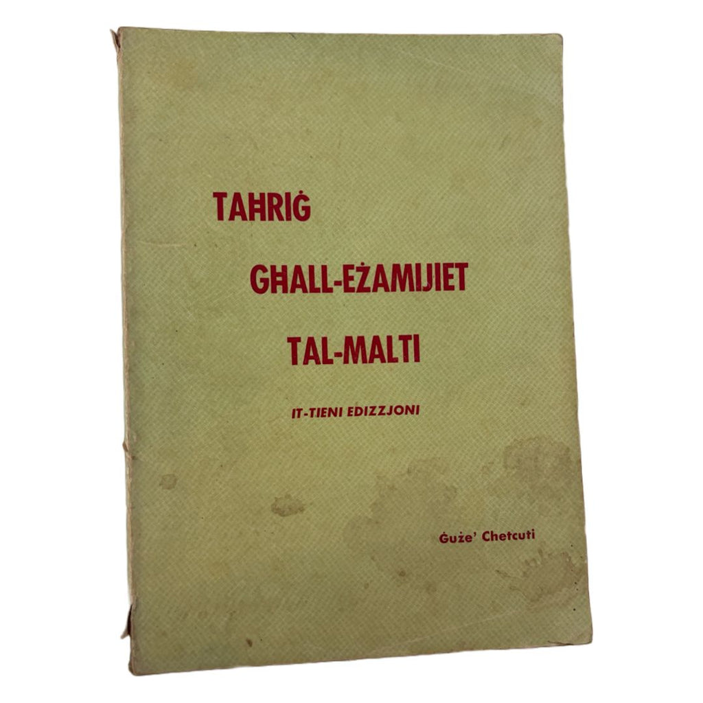 Tahrig Ghall-Ezamijiet Tal-Malti (It-Tieni Edizzjoni)