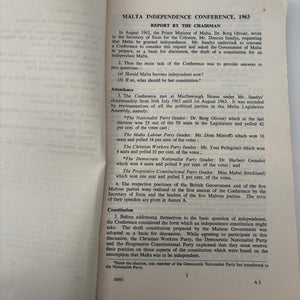 Malta Independence Conference,1963