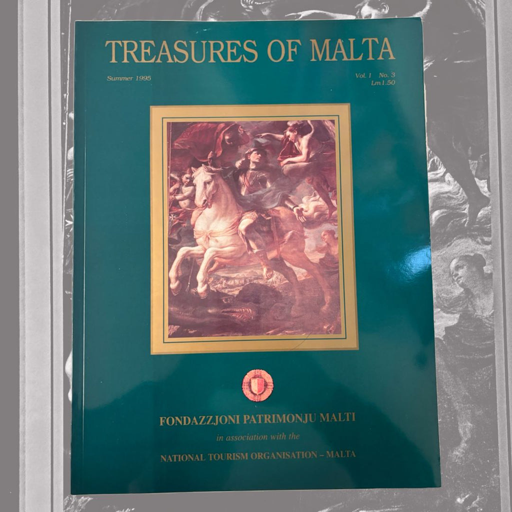 Treasures Of Malta Vol I No.3 Lm1.50 Summer 1995