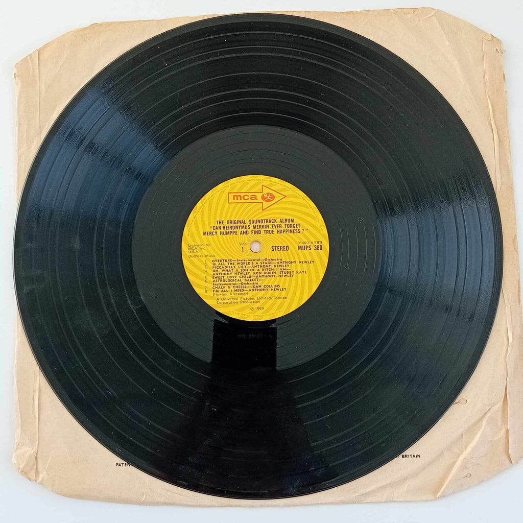Anthony Newley – Can Heironymus Merkin Ever Forget Mercy Humppe And Find True Happiness? Vinyl