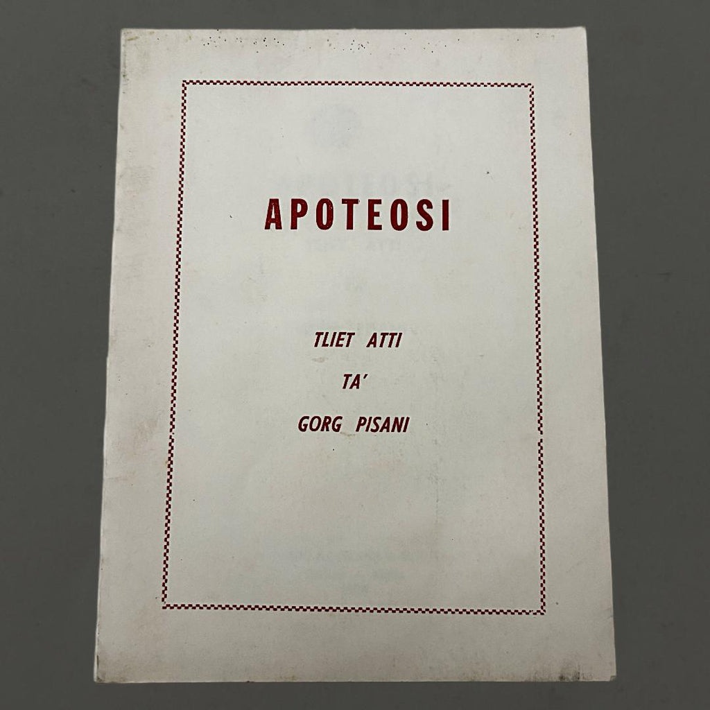 Apotesi