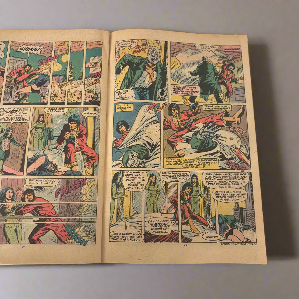 The Hands of Shang Chi, Master of Kung Fu #59 (1977)