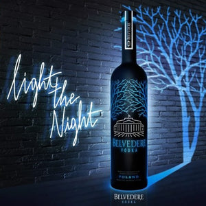 Belvedere Vodka Light up Bottle 1.75l