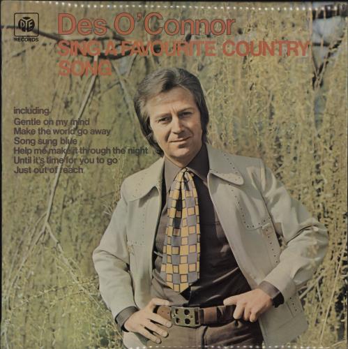 DES O'CONNOR Sing A Favourite Country Song - vinyl