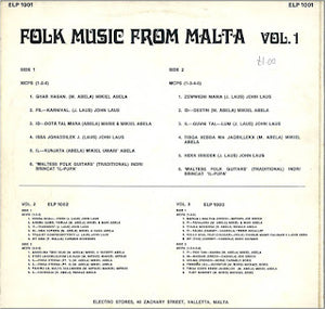 Folk Music from Malta – Vinyl