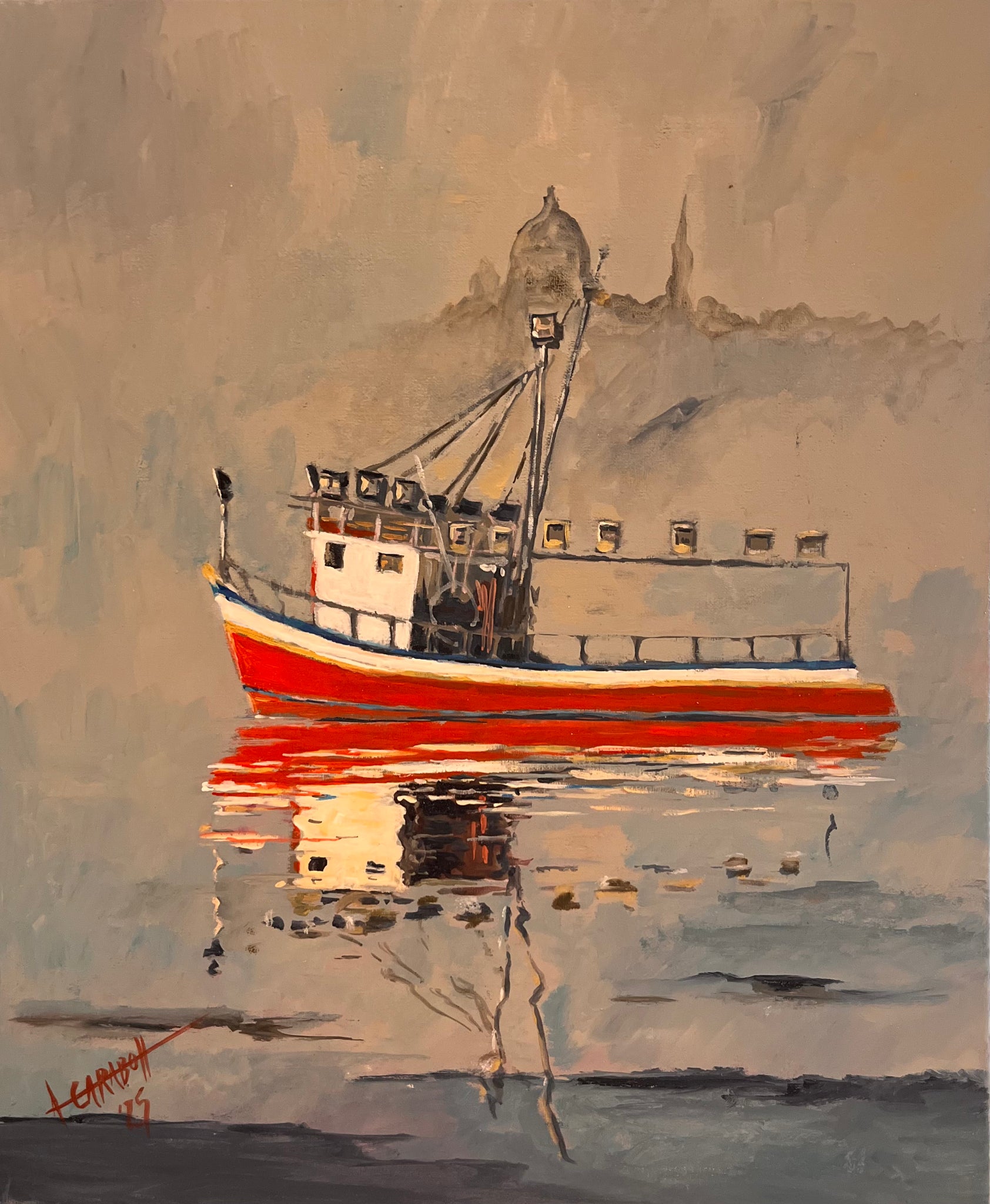 Solitary Boat