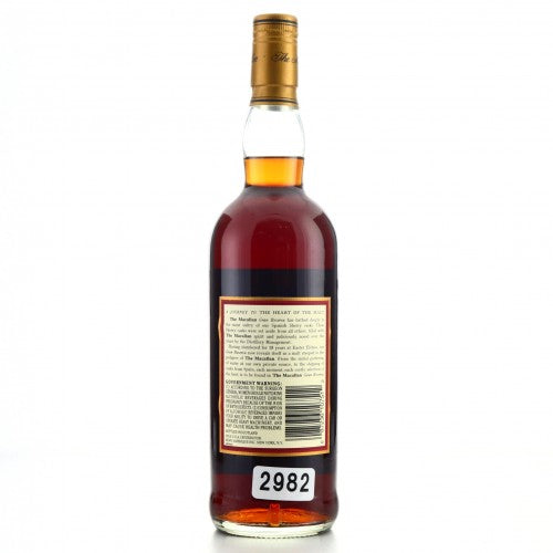 Macallan 1979 Gran Reserva 18 Year Old