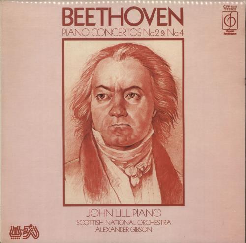 Beethoven: Piano Concertos No. 2 & No. 4 - Vinyl