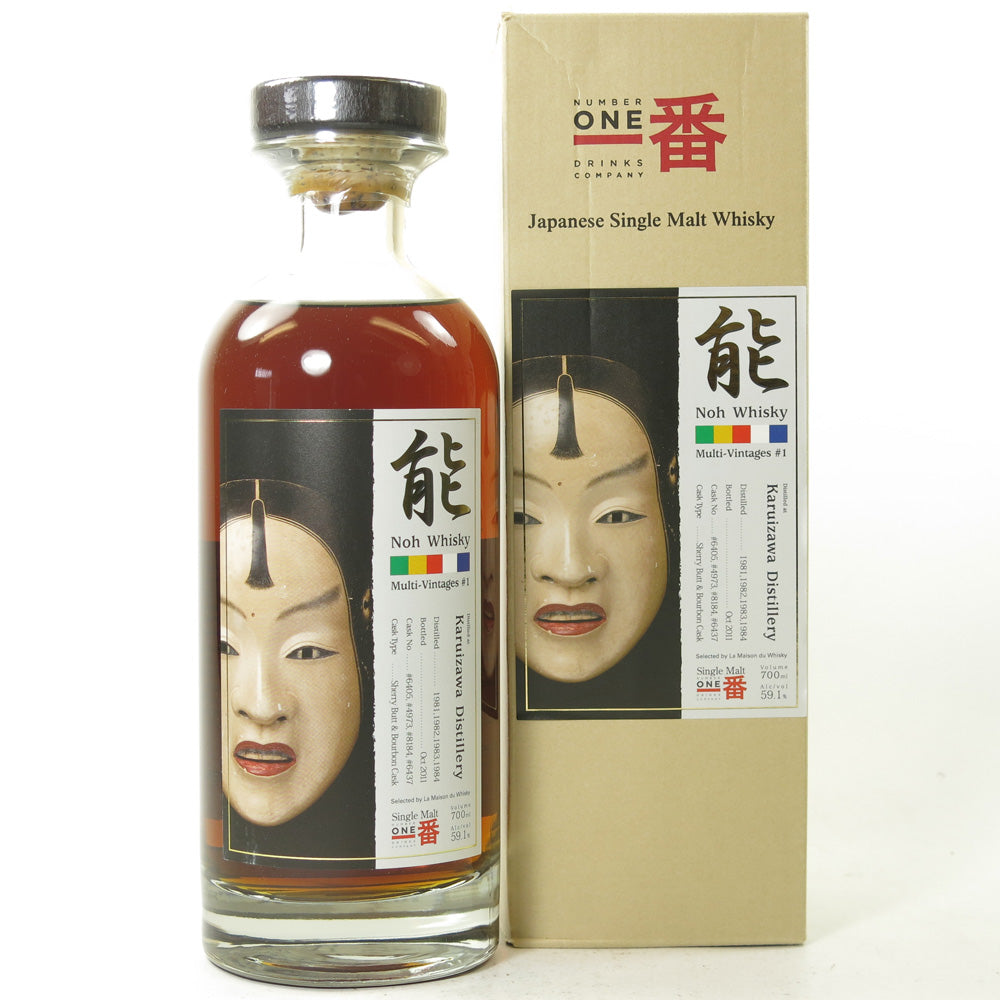 Karuizawa Multi-Vintages #1 1981,1982,1983,1984 27 Year Old Noh Whisky 70cl 59.1%