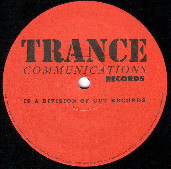 Trance Communications Red Records - Vinyl