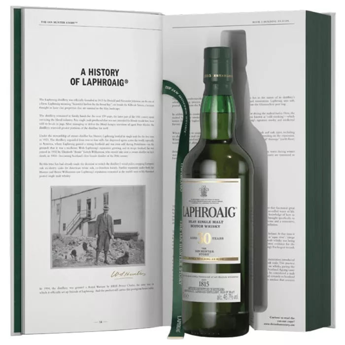 Laphroaig The Ian Hunter Story Book 2 30 Year Old