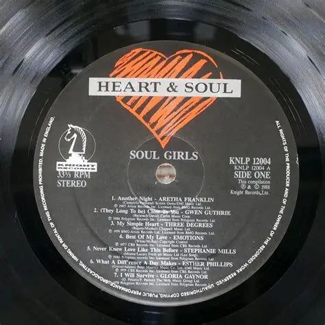 Heart & Soul - Soul Girls - Vinyl