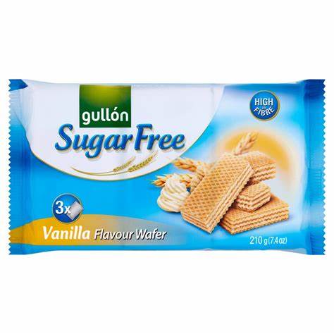 Gullon Diet Vanilla Wafer x3 180gr